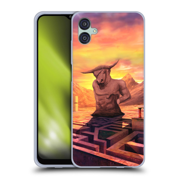 Anthony Christou Fantasy Art Minotaur In Labyrinth Soft Gel Case for Samsung Galaxy M04 5G / A04e