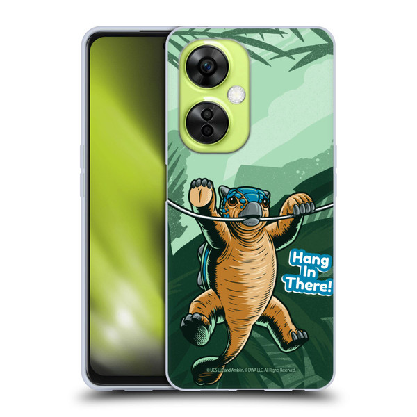 Jurassic World: Camp Cretaceous Character Art Hang In There Soft Gel Case for OnePlus Nord CE 3 Lite 5G