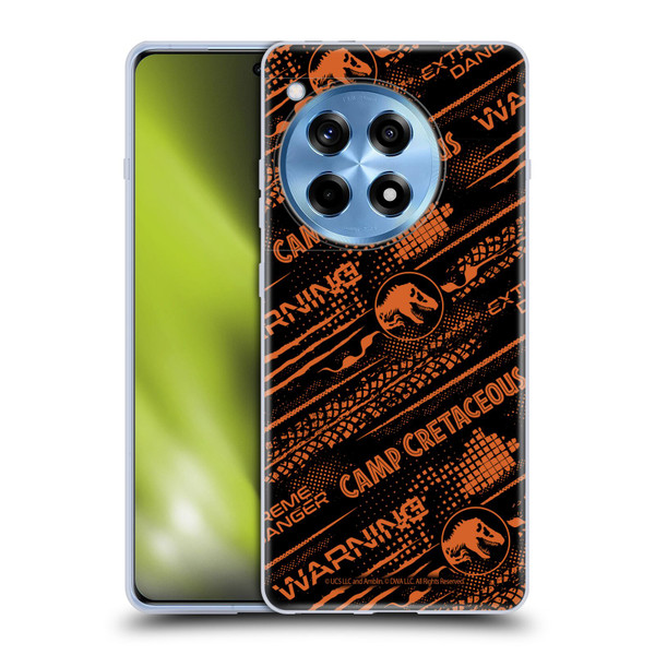 Jurassic World: Camp Cretaceous Character Art Pattern Danger Soft Gel Case for OnePlus 12R