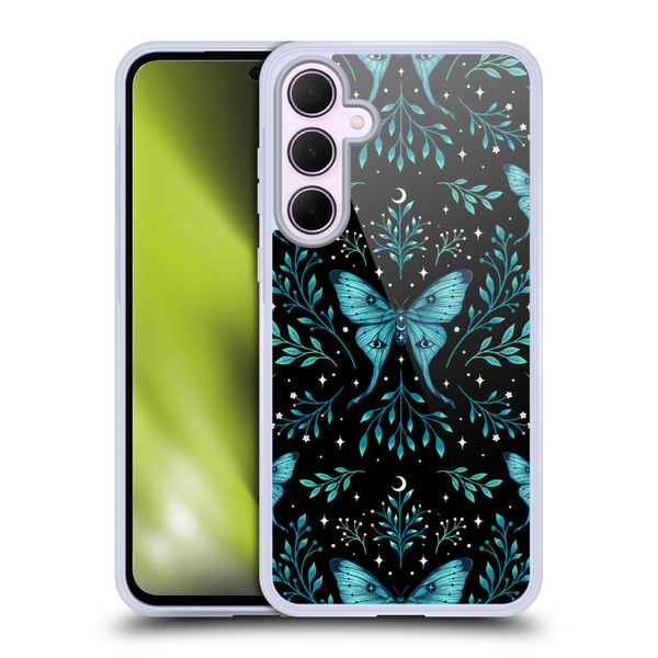 Episodic Drawing Art Butterfly Pattern Soft Gel Case for Samsung Galaxy A35 5G