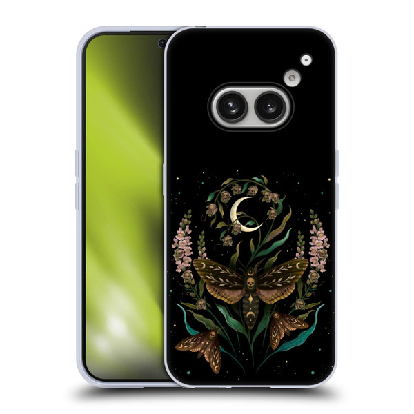 Episodic Drawing Illustration Animals Death Head Soft Gel Case for Nothing Phone (2a)