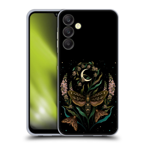 Episodic Drawing Illustration Animals Death Head Soft Gel Case for Samsung Galaxy A25 5G