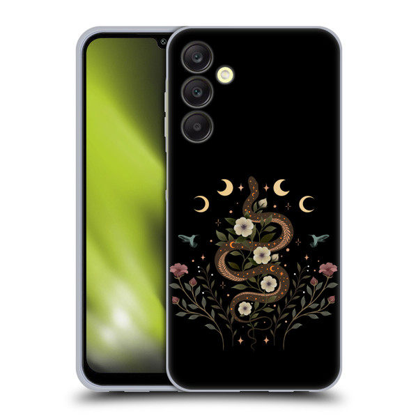 Episodic Drawing Illustration Animals Serpent Spell Soft Gel Case for Samsung Galaxy A25 5G