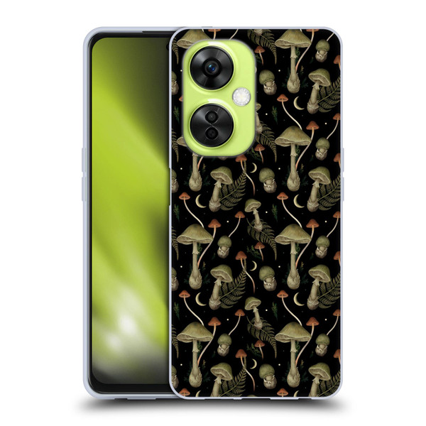 Episodic Drawing Pattern Death Cap Soft Gel Case for OnePlus Nord CE 3 Lite 5G