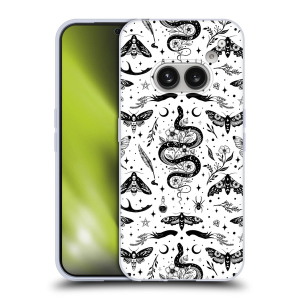 Episodic Drawing Pattern Flash Tattoo Soft Gel Case for Nothing Phone (2a)