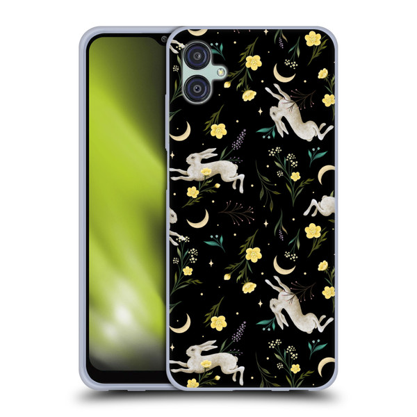 Episodic Drawing Pattern Bunny Night Soft Gel Case for Samsung Galaxy M04 5G / A04e