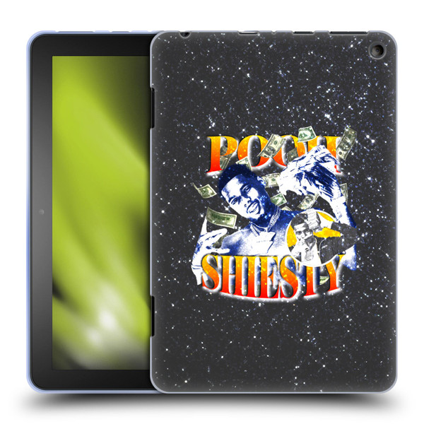 Pooh Shiesty Graphics Art Soft Gel Case for Amazon Fire HD 8/Fire HD 8 Plus 2020