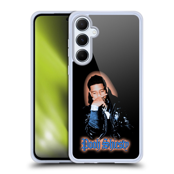 Pooh Shiesty Graphics Light Soft Gel Case for Samsung Galaxy A55 5G