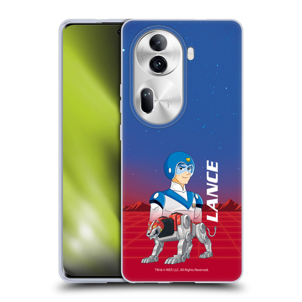 Voltron Character Art Lance Soft Gel Case for OPPO Reno11 Pro