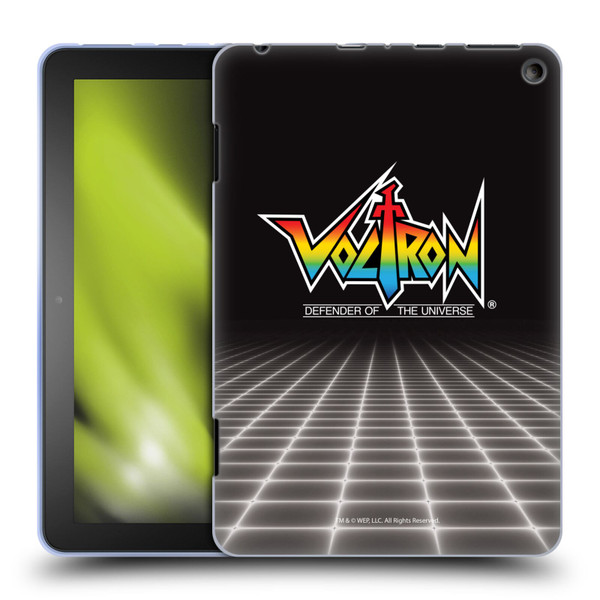 Voltron Graphics Logo Soft Gel Case for Amazon Fire HD 8/Fire HD 8 Plus 2020