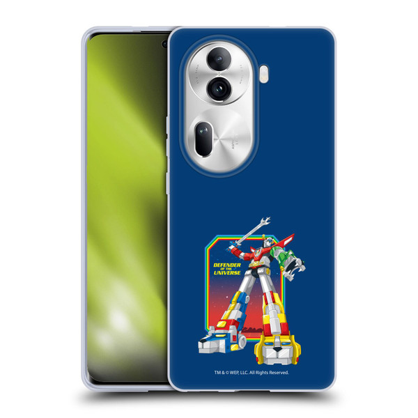 Voltron Graphics Defender Of Universe Plain Soft Gel Case for OPPO Reno11 Pro