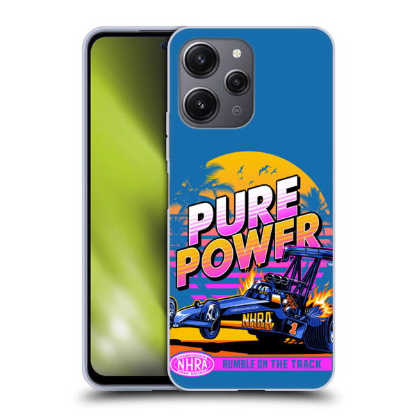 National Hot Rod Association Graphics Pure Power Soft Gel Case for Xiaomi Redmi 12