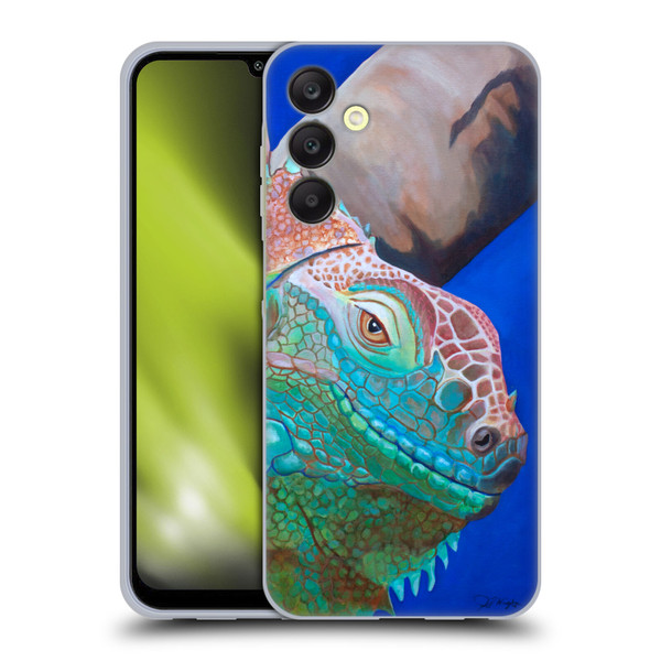 Jody Wright Animals Iguana Attitude Soft Gel Case for Samsung Galaxy A25 5G