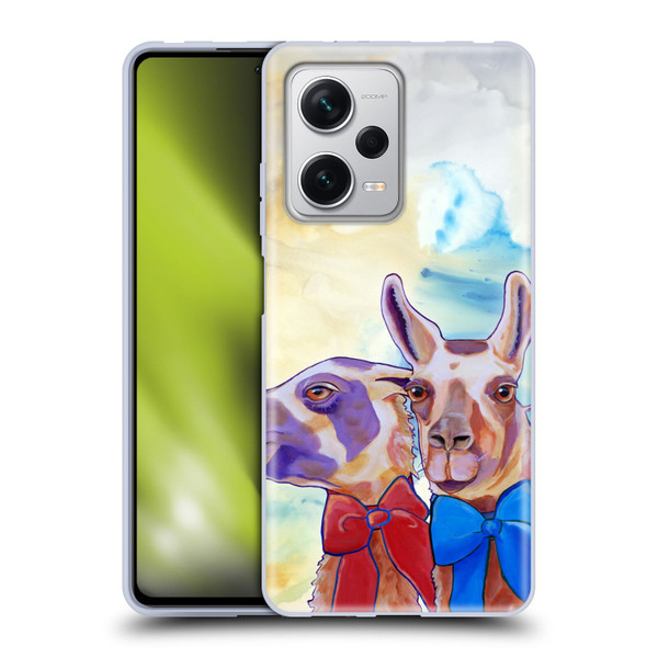 Jody Wright Animals Lovely Llamas Soft Gel Case for Xiaomi Redmi Note 12 Pro+ 5G