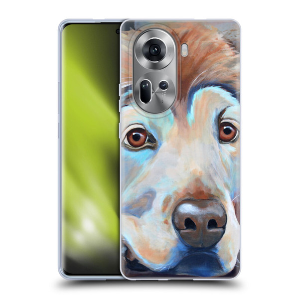 Jody Wright Dog And Cat Collection A Little Rest & Relaxation Soft Gel Case for OPPO Reno11