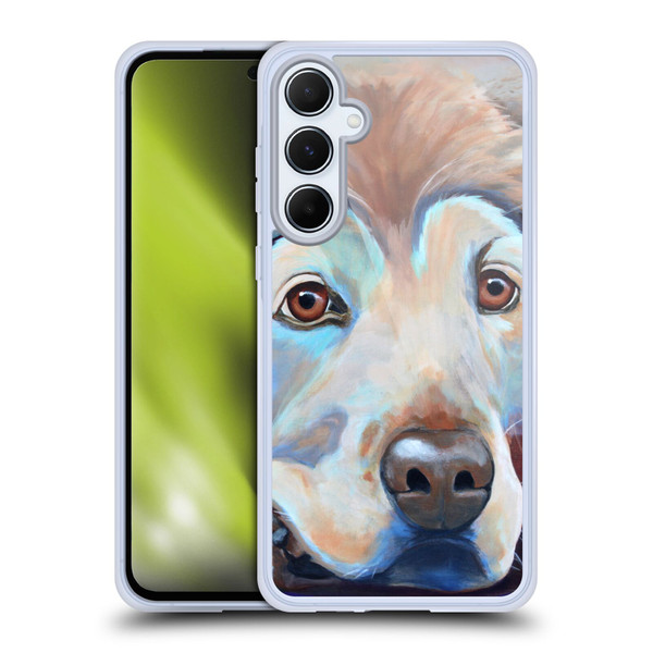 Jody Wright Dog And Cat Collection A Little Rest & Relaxation Soft Gel Case for Samsung Galaxy A55 5G