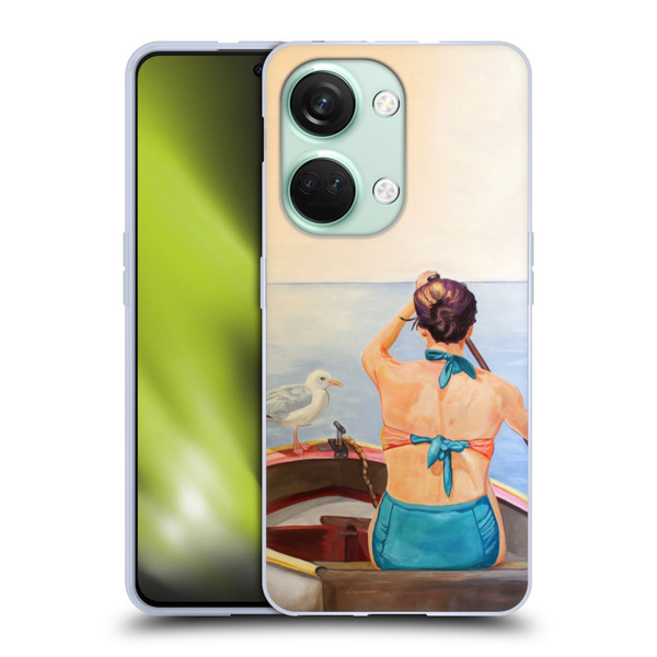 Jody Wright Life Around Us The Woman And Seagul Soft Gel Case for OnePlus Nord 3 5G