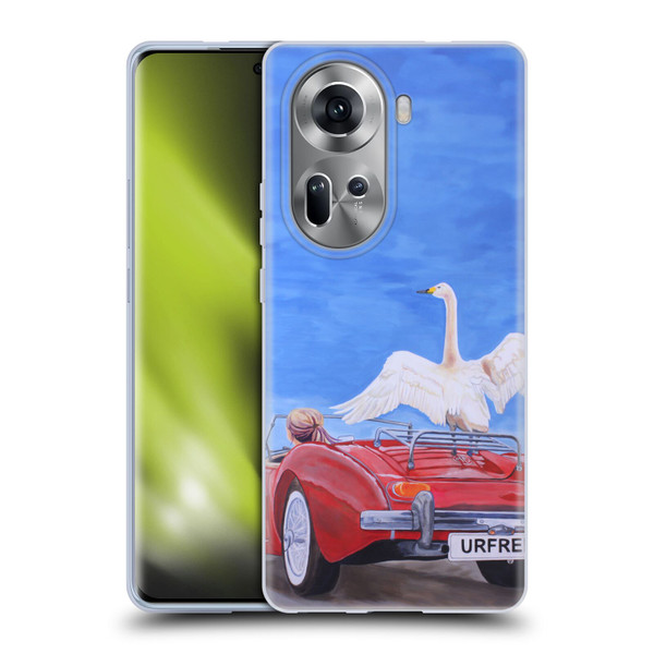 Jody Wright Life Around Us You Are Free Soft Gel Case for OPPO Reno11