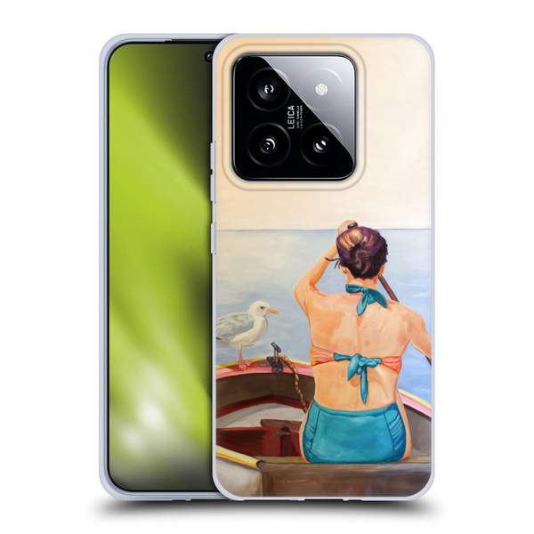 Jody Wright Life Around Us The Woman And Seagul Soft Gel Case for Xiaomi 14