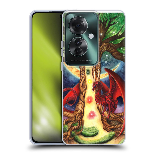 Carla Morrow Dragons Gateway Of Awakening Soft Gel Case for OPPO Reno11 F 5G / F25 Pro 5G