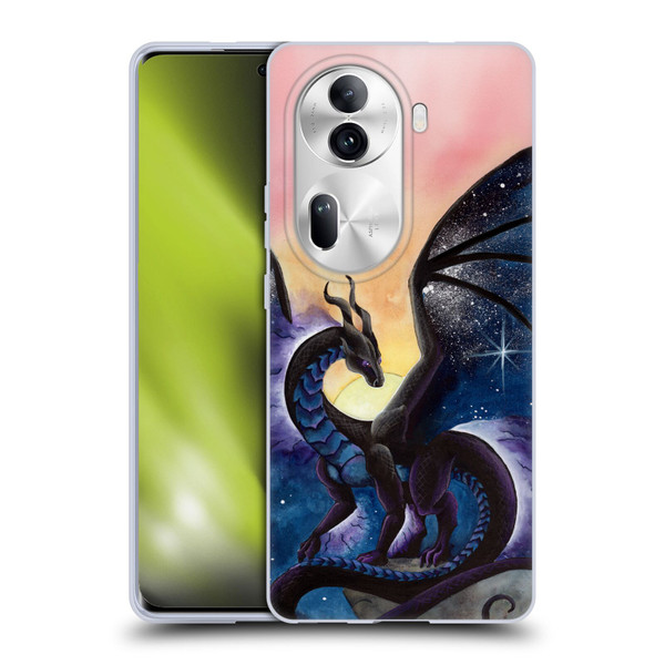 Carla Morrow Dragons Nightfall Soft Gel Case for OPPO Reno11 Pro