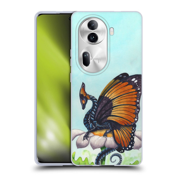 Carla Morrow Dragons The Monarch Soft Gel Case for OPPO Reno11 Pro