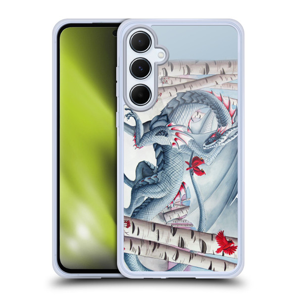 Carla Morrow Dragons Lady Of The Forest Soft Gel Case for Samsung Galaxy A55 5G