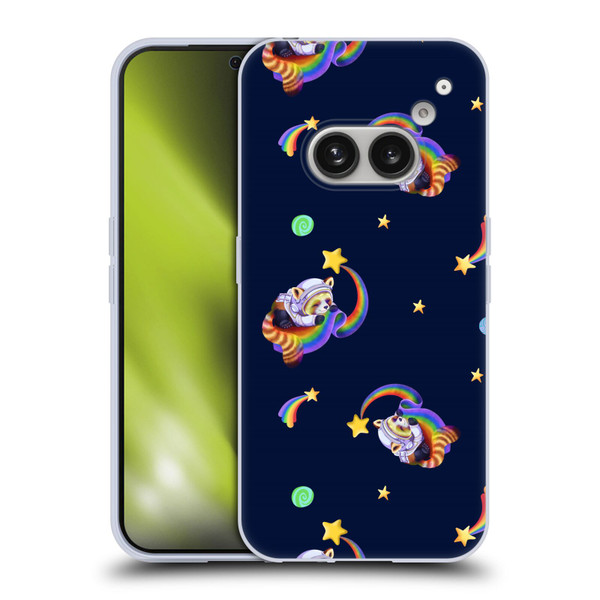Carla Morrow Patterns Red Panda Soft Gel Case for Nothing Phone (2a)