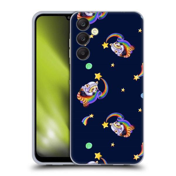 Carla Morrow Patterns Red Panda Soft Gel Case for Samsung Galaxy A25 5G