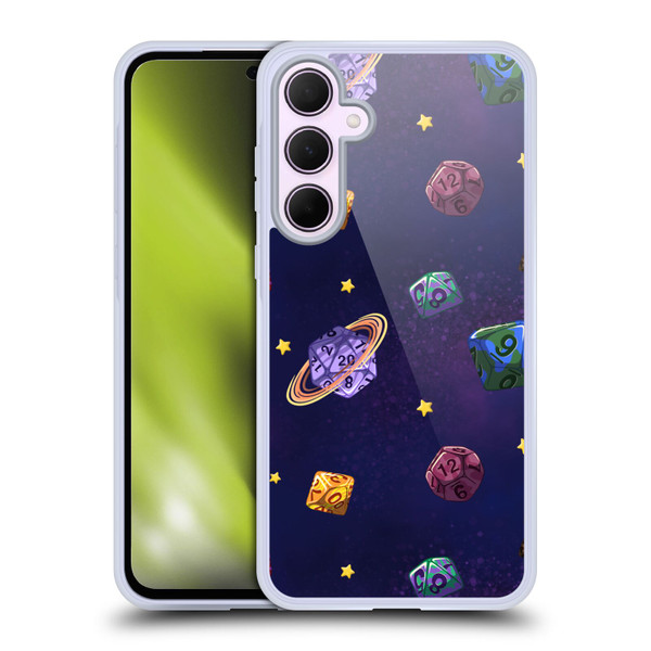 Carla Morrow Patterns Dice Numbers Soft Gel Case for Samsung Galaxy A35 5G