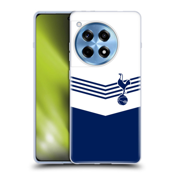 Tottenham Hotspur F.C. Badge 1978 Stripes Soft Gel Case for OnePlus 12R