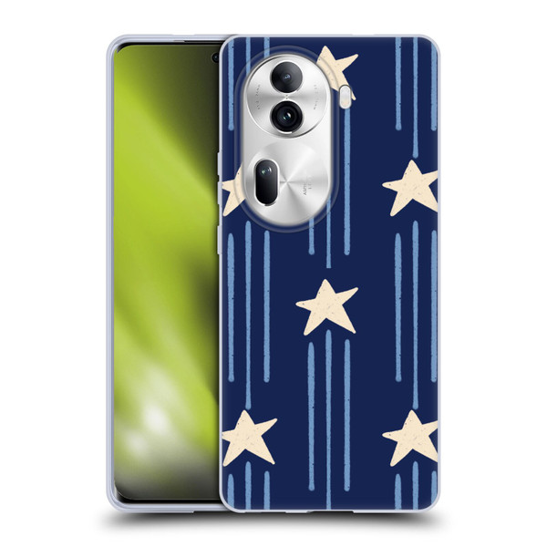 Gabriela Thomeu Art Big Dark Star Soft Gel Case for OPPO Reno11 Pro