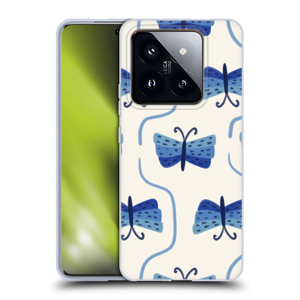Gabriela Thomeu Art Butterfly Soft Gel Case for Xiaomi 14 Pro