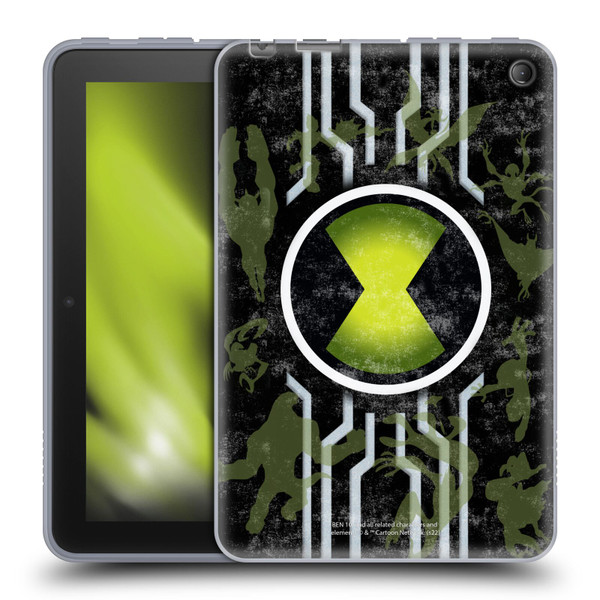 Ben 10: Alien Force Graphics Omnitrix Soft Gel Case for Amazon Fire 7 2022