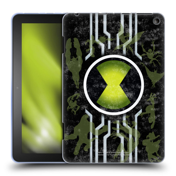 Ben 10: Alien Force Graphics Omnitrix Soft Gel Case for Amazon Fire HD 8/Fire HD 8 Plus 2020