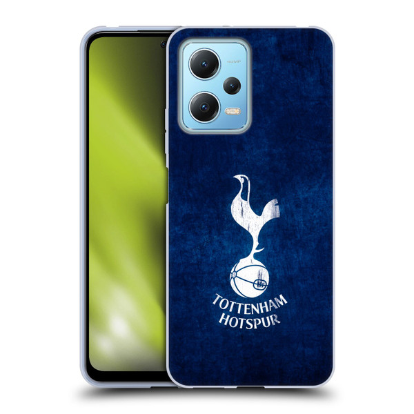 Tottenham Hotspur F.C. Badge Distressed Soft Gel Case for Xiaomi Redmi Note 12 5G