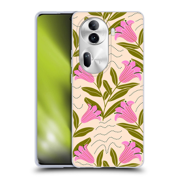 Gabriela Thomeu Floral Tulip Soft Gel Case for OPPO Reno11 Pro