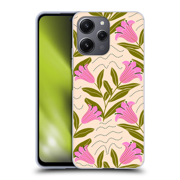 Gabriela Thomeu Floral Tulip Soft Gel Case for Xiaomi Redmi 12