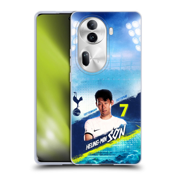 Tottenham Hotspur F.C. 2023/24 First Team Son Heung-Min Soft Gel Case for OPPO Reno11 Pro