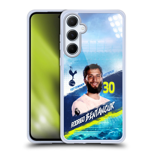 Tottenham Hotspur F.C. 2023/24 First Team Rodrigo Bentancur Soft Gel Case for Samsung Galaxy A55 5G