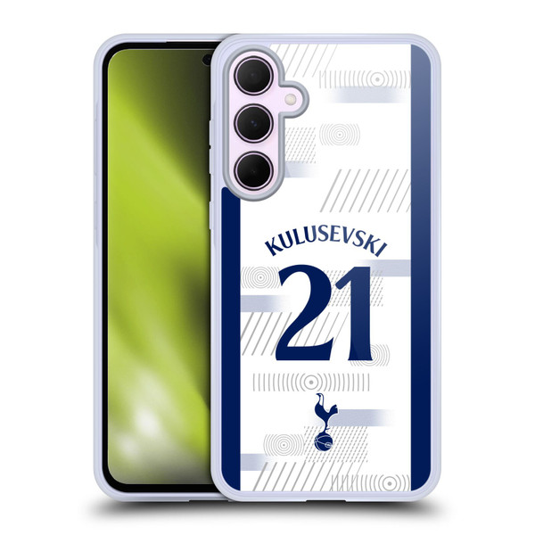 Tottenham Hotspur F.C. 2023/24 Players Dejan Kulusevski Soft Gel Case for Samsung Galaxy A35 5G