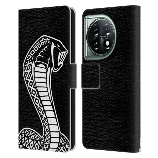 Shelby Logos Oversized Leather Book Wallet Case Cover For OnePlus 11 5G