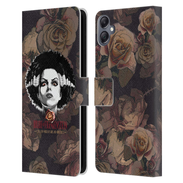 Universal Monsters The Bride Of Frankenstein World Of Gods And Monsters Leather Book Wallet Case Cover For Samsung Galaxy A05