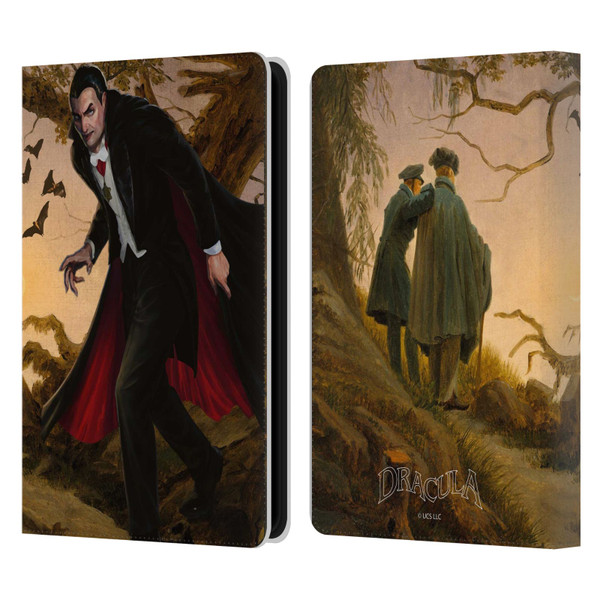 Universal Monsters Dracula Portrait Leather Book Wallet Case Cover For Amazon Kindle Paperwhite 5 (2021)