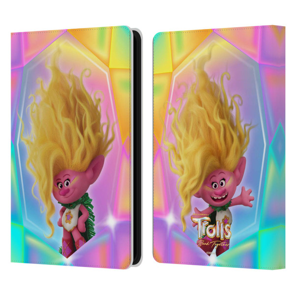 Trolls 3: Band Together Graphics Viva Leather Book Wallet Case Cover For Amazon Kindle Paperwhite 5 (2021)