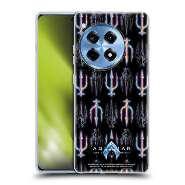 Aquaman And The Lost Kingdom Graphics Trident Pattern Soft Gel Case for OnePlus 12R