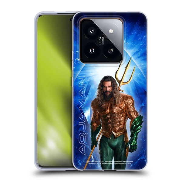 Aquaman And The Lost Kingdom Graphics Arthur Curry Soft Gel Case for Xiaomi 14 Pro
