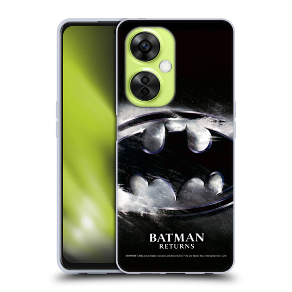 Batman Returns Key Art Oversized Logo Soft Gel Case for OnePlus Nord CE 3 Lite 5G