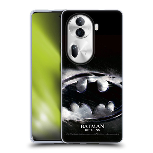 Batman Returns Key Art Oversized Logo Soft Gel Case for OPPO Reno11 Pro