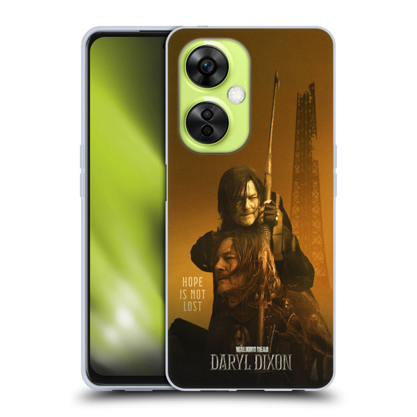 The Walking Dead: Daryl Dixon Key Art Double Exposure Soft Gel Case for OnePlus Nord CE 3 Lite 5G